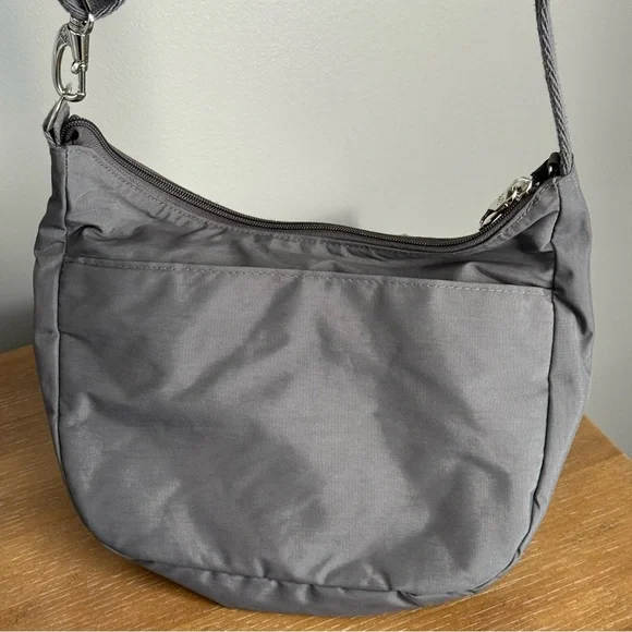 Travelon Women's Anti-Theft Essentials East/West Small Hobo Handbag - Picture 3 of 11